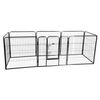 Kerbl Outdoor Pet Enclosure with Door Black