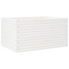 vidaXL Garden Planter White 90x60x46 cm Solid Wood Pine
