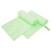 vidaXL Sports Towels 2 pcs Green 200 x 100 cm