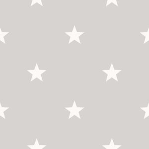 Noordwand Wallpaper Friends & Coffee Little Stars Dark Grey and White