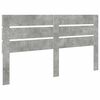 vidaXL Headboard Concrete Grey 160 cm Engineered Wood