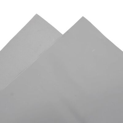 vidaXL Tarpaulin Grey 3x5 m 650 g/m²