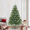 vidaXL Christmas Tree with 300 LEDs with Stand Green 210 cm PE