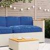 vidaXL Pallet Cushion Set 3 pcs Royal Blue 120 x 80 x 12 cm