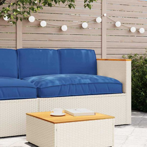 vidaXL Pallet Cushion Set 3 pcs Royal Blue 120 x 80 x 12 cm