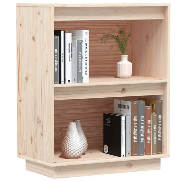 vidaXL Console Cabinet 60x34x75 cm Solid Wood Pine