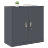 vidaXL Storage Cabinet Anthracite 90 x 40 x 90 cm Steel