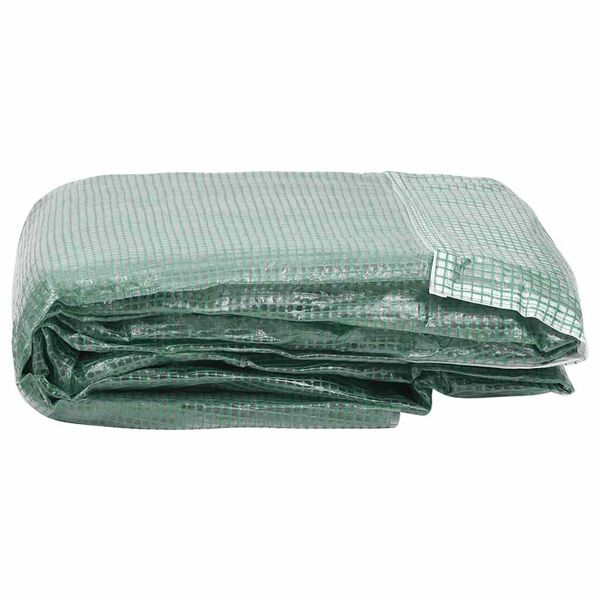 vidaXL Greenhouse Replacement Cover (8 m&sup2;) 400x200x200 cm Green