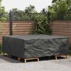 vidaXL Furniture Cover Plain Black 200 x 200 x 90 cm 420D