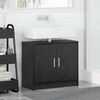 vidaXL Bathroom Cabinet Black Oak 63 x 29 x 55 cm Engineered wood