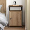 vidaXL Bedside Cabinet Artisan oak Engineered Wood