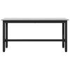 vidaXL Dining Bench Grey Sonoma 100 x 32.5 x 48.5 cm