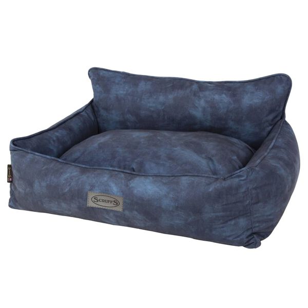 Scruffs & Tramps Dog Bed Kensington Size M 60x50 cm Navy
