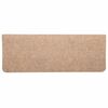 vidaXL Stair Mats Self-adhesive 30 pcs Beige 65x24.5x3.5 cm