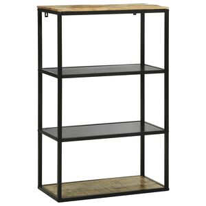 vidaXL Bookcase 70 x 35 x 110 cm Solid Mango wood