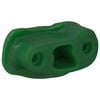 vidaXL Climbing Hold 2 pcs Green 100 x 67 x 43 mm PP