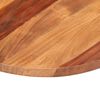 vidaXL Table Top Solid Wood Acacia Round 25-27 mm 40 cm