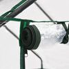 vidaXL Greenhouse with 8 Shelves 143x143x195 cm