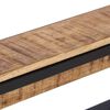 vidaXL Coat Rack 87x10x27 cm Solid Rough Wood Mango