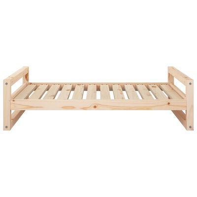 vidaXL Dog Bed 105.5x75.5x28 cm Solid Pine Wood