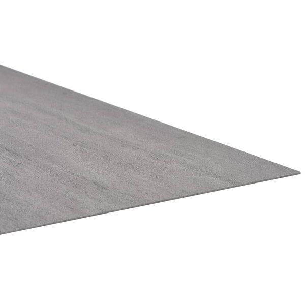 vidaXL Self-adhesive PVC Flooring Planks 5.11 m&sup2; Grey Stippled