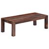 vidaXL Coffee Table Grey 110x50x35 cm Solid Wood