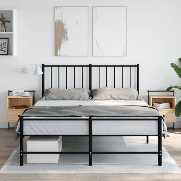 vidaXL Bedside Cabinets Wall-mounted 2 pcs Sonoma Oak 40x30x61 cm Engineered Wood