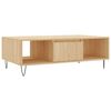 vidaXL Coffee Table Sonoma Oak 104x60x35 cm Engineered Wood