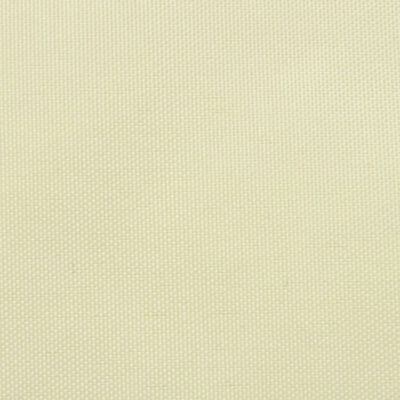 vidaXL Balcony Screen Oxford Fabric 75x600 cm Cream