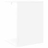 vidaXL Side Table White 45 x 40 x 62.5 cm Engineered Wood