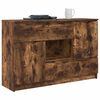 vidaXL Sideboard Smoked Oak 100 x 30 x 65.6 Engineered Wood