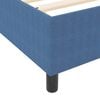 vidaXL Platform Bed Frame Blue 180 x 200 cm Fabric
