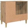 vidaXL Sink Cabinet Artisan Oak 65x33x60 cm Engineered Wood