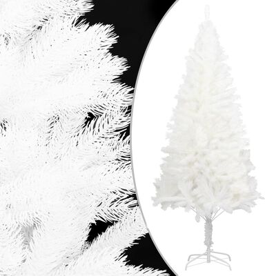 vidaXL Artificial Pre-lit Christmas Tree White 240 cm