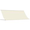 vidaXL Retractable Awning Cream 350x150 cm Fabric and Steel