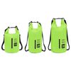 vidaXL Dry Bag with Zipper Green 20 L PVC