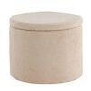 Venture Home Pouffe Dunken 51x51x43 cm Teddy Beige