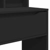 vidaXL Bedroom Dressing Tables with Drawer Black 80 x 39.6 x 135 cm