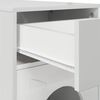 vidaXL Cat House Gloss White 72 x 42.5 x 70 cm Engineered Wood