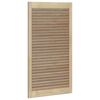 vidaXL Cabinet Door 4 pcs Natural 110 x 2 x 59.5 cm Solid Pine Wood