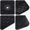 vidaXL Car Mat 4 pcs Black suitable for Renault MEGANE TPE