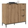 vidaXL Sideboard Artisan Oak 89.5 x 33 x 82 cm Engineered Wood