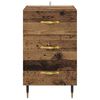 vidaXL Bedside Cabinet Old Wood 40 x 40 x 66 cm Engineered Wood