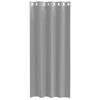 vidaXL Voile Curtains with Grommets 2 pcs Light Grey 140x225 cm