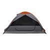 vidaXL Camping Tent Dome 2-Person Orange Waterproof