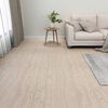 vidaXL Flooring Planks 55 pcs Light Brown 5.11 m&sup2; PVC