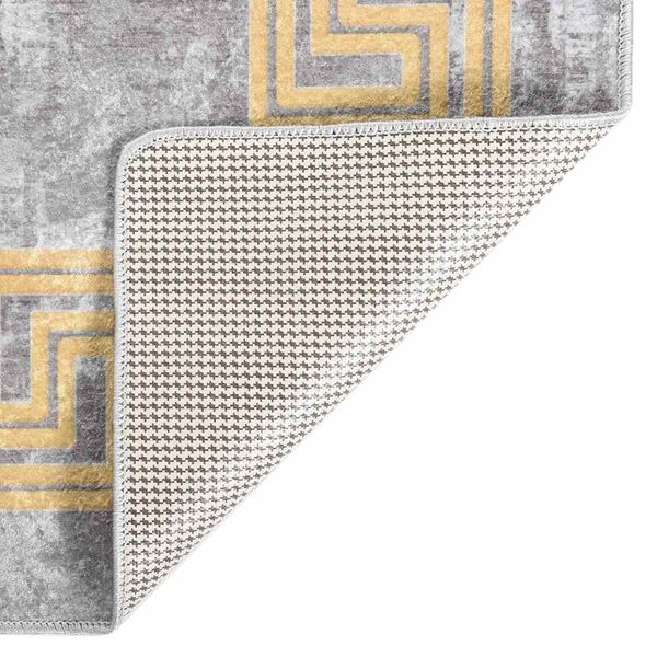 vidaXL Rug Washable 80x300 cm Grey
