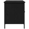vidaXL TV Cabinet Black oak 100 x 40 x 50 cm Engineered wood