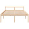vidaXL Senior Bed without Mattress 120x200cm Solid Wood Pine