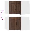 vidaXL Kitchen Cabinet with Storage Kalmar Brown Oak 57 x 57 x 40 cm